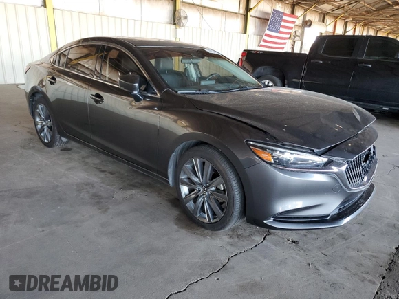 2021 Mazda Mazda6 Touring with VIN JM1GL1VM2M1614149, listed as a Copart auction lot 50255515 with 41,498 mi miles and Salvage Title. Bid and sale history available at carsss.com. Image 4.