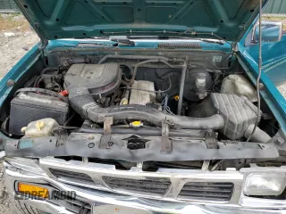 1997 Nissan Frontier XE with VIN 1N6SD16Y0VC329686, listed as a Copart auction lot 73103584 with 105,657 mi miles and Salvage title. Bid and sale history available at DreamBid. Image 11.