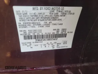 2011 Ford Flex Limited with VIN 2FMGK5DC1BBD25652, listed as a Copart auction lot 49539805 with 162,632 mi miles and Clean Title. Bid and sale history available at carsss.com. Image 10.