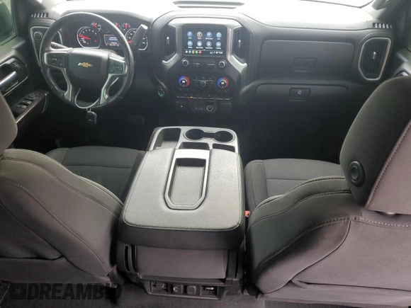 2021 Chevrolet Silverado 1500 LT with VIN 1GCUYDED5MZ142388, listed as a Copart auction lot 49626535 with 49,952 mi miles and Salvage Title. Bid and sale history available at DreamBid. Image 8.