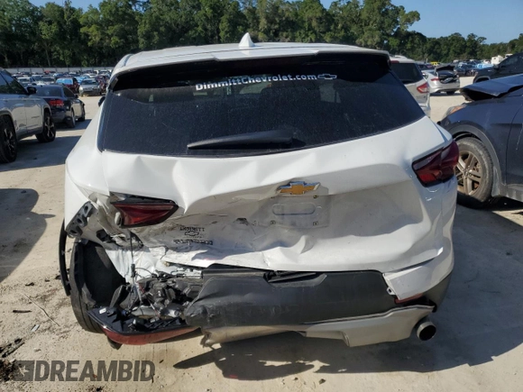 2022 Chevrolet Blazer LT with VIN 3GNKBCR4XNS173445, listed as a Copart auction lot 62848345 with 42,805 mi miles and Non repairable. Bid and sale history available at DreamBid. Image 6.