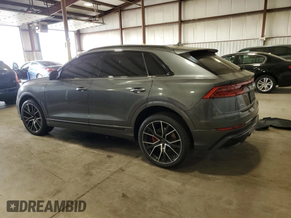2019 Audi Q8 Premium Plus with VIN WA1EVAF19KD029726, listed as a Copart auction lot 78515944 with 0 mi miles and Salvage Title. Bid and sale history available at carsss.com. Image 2.