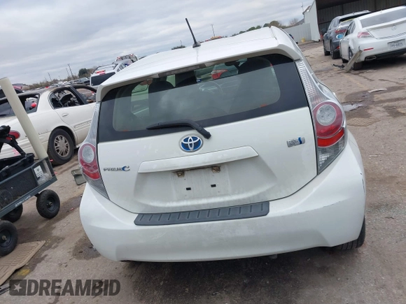 2014 Toyota Prius One with VIN JTDKDTB32E1084491, listed as a IAAI auction lot 41293744 with 132,110 mi miles and . Bid and sale history available at DreamBid. Image 16.
