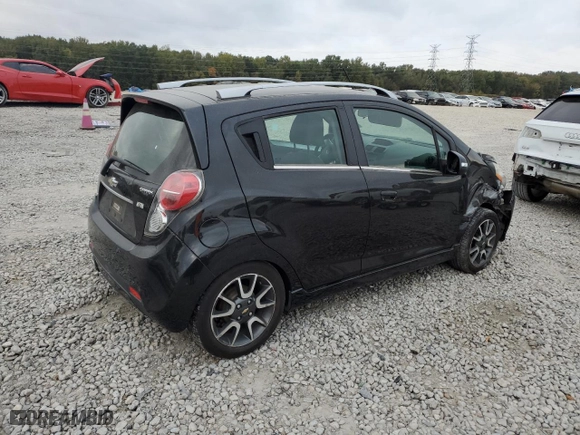 2015 Chevrolet Spark LT with VIN KL8CF6S90FC710087, listed as a Copart auction lot 77958174 with 138,468 mi miles and Salvage Title. Bid and sale history available at carsss.com. Image 3.