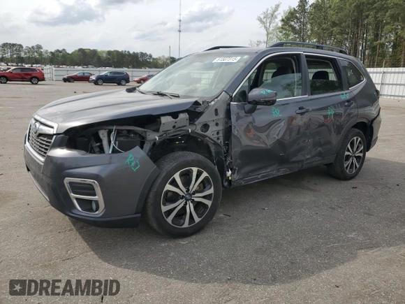 2020 Subaru Forester Limited with VIN JF2SKAUC4LH551181, listed as a Copart auction lot 51507315 with 66,786 mi miles and Salvage Title. Bid and sale history available at carsss.com. Image 1.