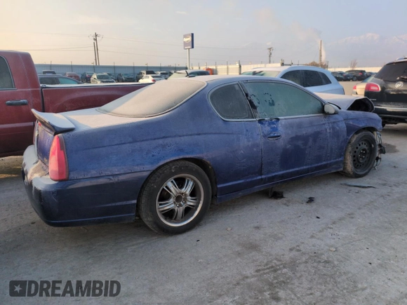 2007 Chevrolet Monte Carlo LT with VIN 2G1WK15K379348694, listed as a Copart auction lot 83013984 with 0 mi miles and Salvage Title. Bid and sale history available at carsss.com. Image 3.