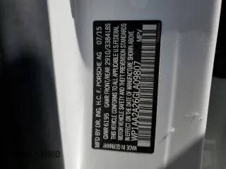 2016 Porsche Cayenne z VIN WP1AA2A26GLA09807, wystawiony jako Copart lot #59619335 z przebiegiem 102 327 mil mil oraz Szkoda całkowita • Salvage title. Historia ofert i sprzedaży dostępna na DreamBid. Obrazek 13.