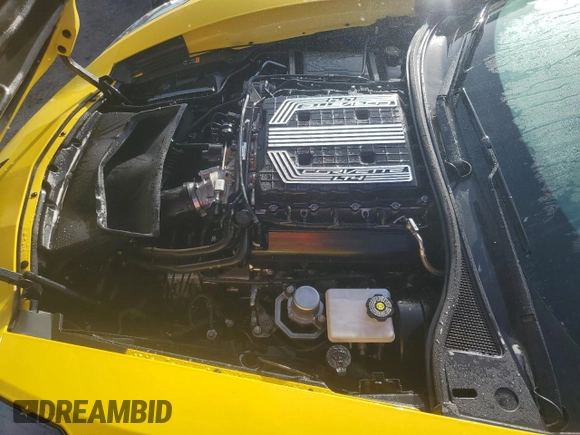 2019 Chevrolet Corvette Z06 3LZ with VIN 1G1YU2D64K5605123, listed as a Copart auction lot 74478664 with 10,124 mi miles and Salvage Title. Bid and sale history available at carsss.com. Image 11.