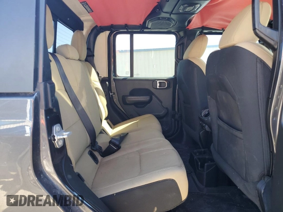 2020 Jeep Gladiator Sport S с VIN 1C6JJTAG4LL184187, выставлен на аукционе Copart как лот 47955245 с пробегом 72 445 миль миль и Списание • Salvage title. История ставок и продаж доступна на DreamBid. Изображение 10.