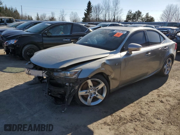 2018 Lexus IS with VIN JTHC81D27J5029389, listed as a Copart auction lot 49286785 with 0 mi miles and Salvage Title. Bid and sale history available at carsss.com. Image 1.