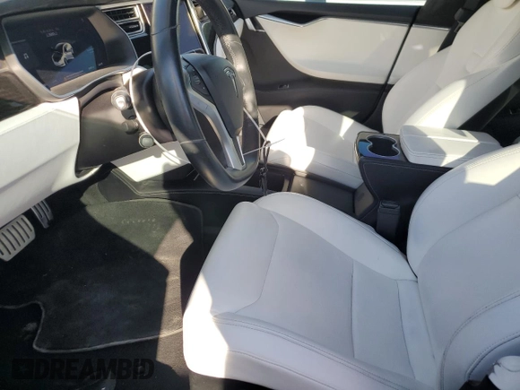 2016 Tesla Model S 90D with VIN 5YJSA1E49GF159988, listed as a Copart auction lot 76457024 with Not Provided miles and Salvage Title. Bid and sale history available at DreamBid. Image 7.