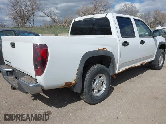 2007 Chevrolet Colorado LT w/1LT with VIN 1GCDT13E578217965, listed as a IAAI auction lot 42039892 with 155,941 mi miles. Bid and sale history available at carsss.com. Image 18.