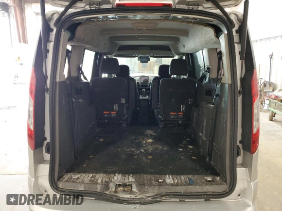 2019 Ford Transit Connect XLT with VIN NM0GE9F23K1406216, listed as a Copart auction lot 58146145 with 105,015 mi miles and Non repairable. Bid and sale history available at DreamBid. Image 10.