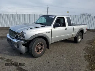 2001 Ford Ranger XL Fleet with VIN 1FTZR15U01TA03575, listed as a Copart auction lot 43755965 with 168,669 mi miles and Salvage title. Bid and sale history available at DreamBid. Image 1.
