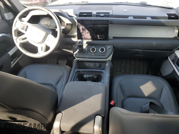 2023 Land Rover Defender with VIN SALEJFEUXP2229892, listed as a Copart auction lot 42646235 with Not provided miles and Salvage title. Bid and sale history available at DreamBid. Image 8.