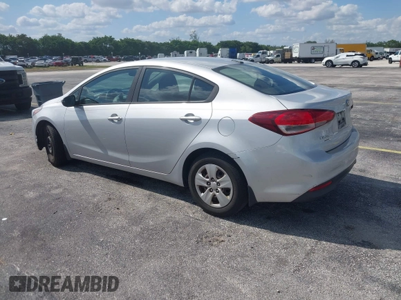 2017 Kia Forte LX with VIN 3KPFK4A75HE030220, listed as a IAAI auction lot 42004997 with 212,484 mi miles. Bid and sale history available at carsss.com. Image 3.
