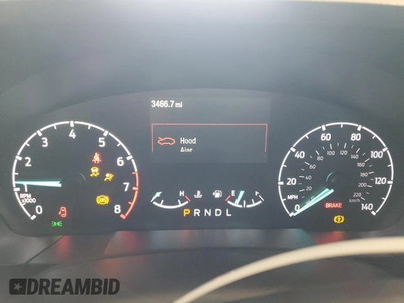 2024 Ford Maverick XL with VIN 3FTTW8A99RRB09111, listed as a Copart auction lot 47092635 with 3,466 mi miles and Salvage Title. Bid and sale history available at DreamBid. Image 9.