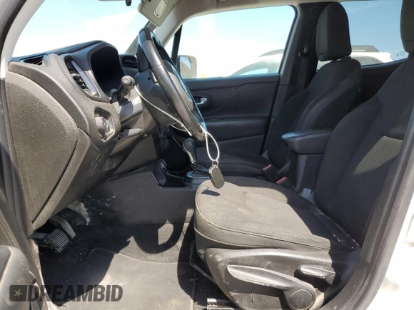 2018 Jeep Renegade Altitude with VIN ZACCJABB2JPG81613, listed as a Copart auction lot 53138085 with 160,535 mi miles and Salvage title. Bid and sale history available at DreamBid. Image 7.