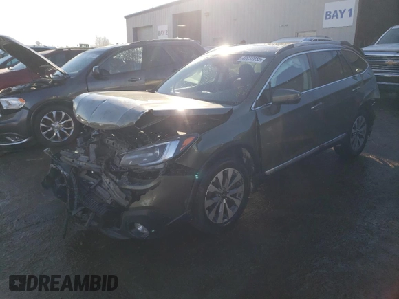 2018 Subaru Outback Touring with VIN 4S4BSATC8J3347036, listed as a Copart auction lot 42232655 with 101,384 mi miles and Salvage title. Bid and sale history available at DreamBid. Image 1.