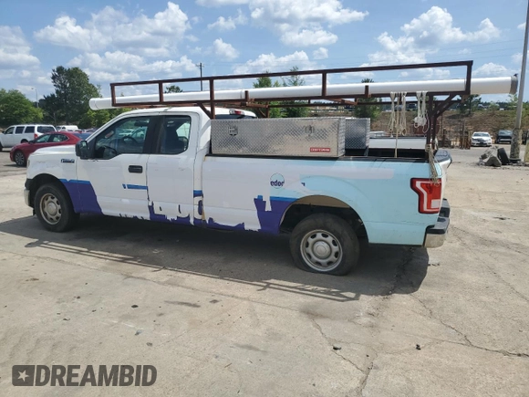 2017 Ford F-150 XL with VIN 1FTFX1CF0HKC36692, listed as a Copart auction lot 55098435 with 158,655 mi miles and Clean title. Bid and sale history available at DreamBid. Image 2.