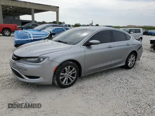 2016 Chrysler 200 Limited with VIN 1C3CCCAB1GN128223, listed as a Copart auction lot 50585155 with 91,274 mi miles and Salvage Title. Bid and sale history available at carsss.com. Image 1.