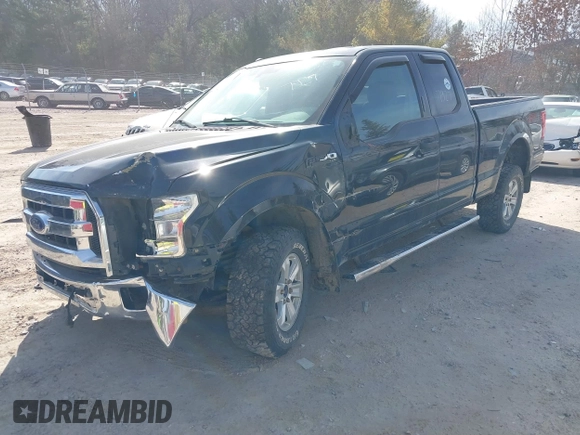 2017 Ford F-150 XL with VIN 1FTFX1EF4HKC85861, listed as a IAAI auction lot 41777927 with 1 mi miles. Bid and sale history available at carsss.com. Image 22.