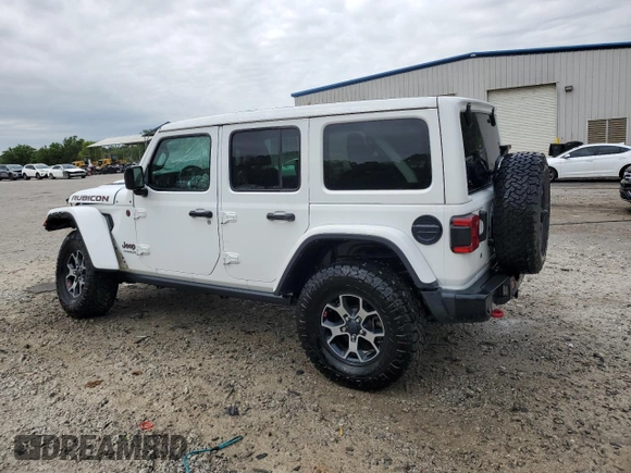 2018 Jeep Wrangler Unlimited Rubicon with VIN 1C4HJXFG2JW244664, listed as a Copart auction lot 52987455 with 40,463 mi miles and Salvage title. Bid and sale history available at DreamBid. Image 2.
