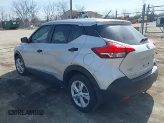 2020 Nissan Kicks S with VIN 3N1CP5BV5LL527783, listed as a IAAI auction lot 41798404 with 53,834 mi miles and . Bid and sale history available at DreamBid. Image 3.
