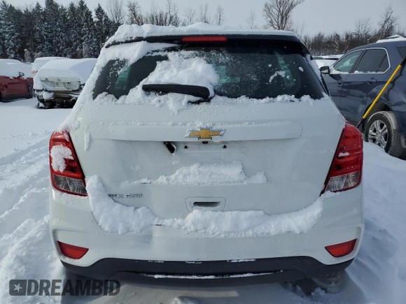 2017 Chevrolet Trax LS with VIN KL7CJNSB4HB129605, listed as a Copart auction lot 84695884 with 150,242 mi miles and Non Repairable. Bid and sale history available at carsss.com. Image 6.