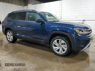 2023 Volkswagen Atlas 3.6L V6 SE w/Technology with VIN 1V2KR2CA5PC511774, listed as a Copart auction lot 46451225 with 38,140 mi miles and Salvage Title. Bid and sale history available at carsss.com. Image 4.