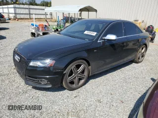 2011 Audi S4 Premium Plus with VIN WAUBGAFL6BA107138, listed as a Copart auction lot 74596404 with 95,179 mi miles and Salvage Title. Bid and sale history available at carsss.com. Image 1.