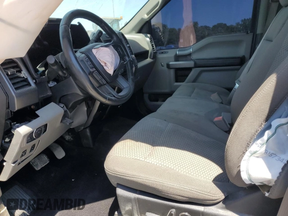 2018 Ford F-150 XL with VIN 1FTEW1E59JKE55000, listed as a Copart auction lot 57706225 with Not provided miles and Salvage title. Bid and sale history available at DreamBid. Image 7.