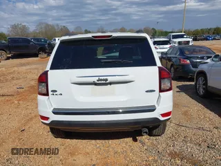 2017 Jeep Compass High Altitude with VIN 1C4NJDEB2HD100626, listed as a IAAI auction lot 41823817 with 90,138 mi miles. Bid and sale history available at carsss.com. Image 16.