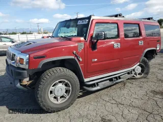 2003 Hummer H2 with VIN 5GRGN23U73H128461, listed as a Copart auction lot 47796795 with 178,531 mi miles and Salvage Title. Bid and sale history available at carsss.com. Image 1.