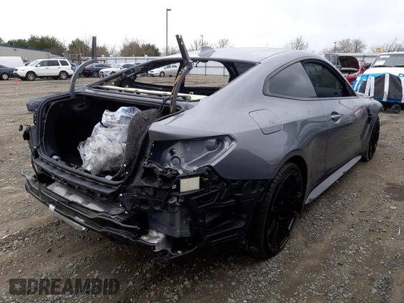 2022 BMW M4 Competition xDrive z VIN WBS43AZ00NCK97044, wystawiony jako Copart lot #73276002 z przebiegiem Nie podano mil oraz . Historia ofert i sprzedaży dostępna na DreamBid. Obrazek 3.