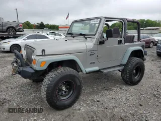 2001 Jeep Wrangler Sport with VIN 1J4FA49S81P348537, listed as a Copart auction lot 52341295 with 131,756 mi miles and Clean Title. Bid and sale history available at carsss.com. Image 1.