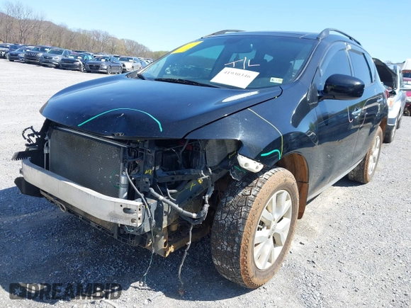 2014 Nissan Murano S with VIN JN8AZ1MW2EW510180, listed as a IAAI auction lot 41930346 with 155,754 mi miles and . Bid and sale history available at DreamBid. Image 6.