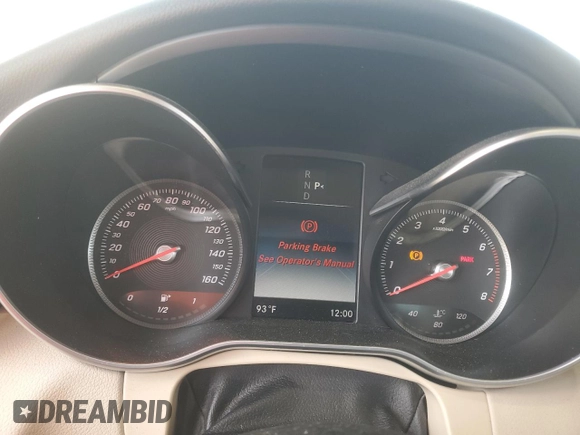 2016 Mercedes-Benz C 300 Luxury with VIN WDDWF4KBXGR139241, listed as a Copart auction lot 58782885 with Not provided miles and Salvage title. Bid and sale history available at DreamBid. Image 9.