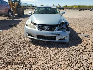 2010 Lexus IS 250 C with VIN JTHFF2C28A2513695, listed as a Copart auction lot 53727825 with 47,955 mi miles and Salvage title. Bid and sale history available at DreamBid. Image 5.