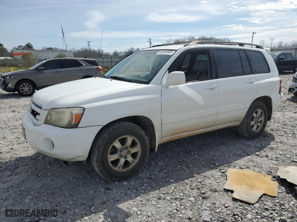 2006 Toyota Highlander with VIN JTEGP21A060118549, listed as a Copart auction lot 45530365 with 194,753 mi miles and Salvage Title. Bid and sale history available at carsss.com. Image 1.