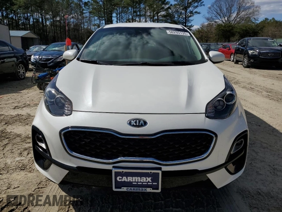 2022 Kia Sportage LX with VIN KNDPMCAC1N7022956, listed as a Copart auction lot 50293135 with 42,522 mi miles and Salvage Title. Bid and sale history available at carsss.com. Image 5.