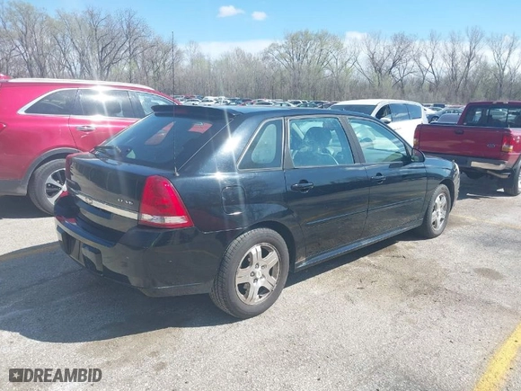 2005 Chevrolet Malibu Maxx LT with VIN 1G1ZU64845F207521, listed as a IAAI auction lot 41903270 with NaN miles. Bid and sale history available at carsss.com. Image 4.