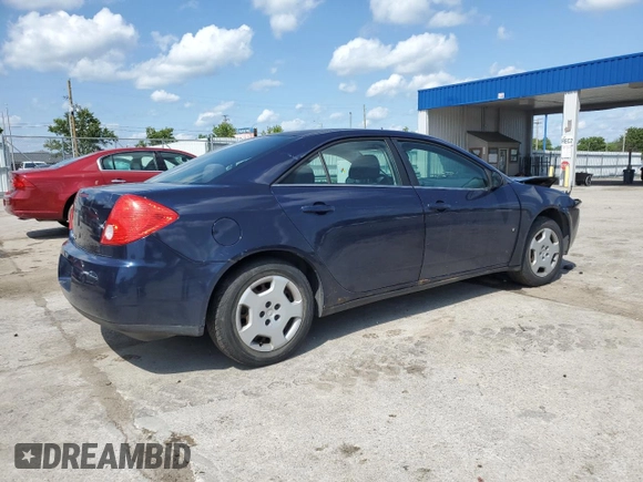 2008 Pontiac G6 1SV Value Leader with VIN 1G2ZF57B084301788, listed as a Copart auction lot 61862245 with 156,675 mi miles and Salvage title. Bid and sale history available at DreamBid. Image 3.