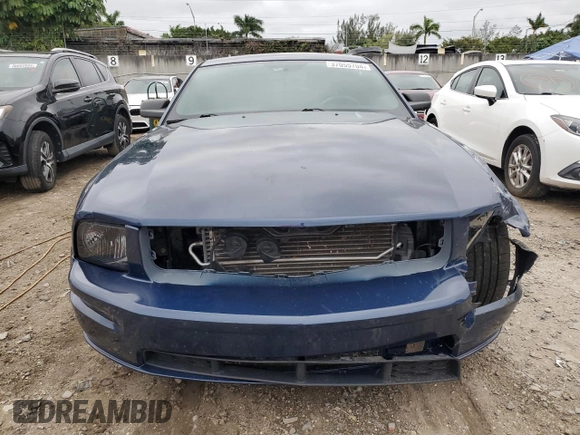2007 Ford Mustang GT Deluxe with VIN 1ZVHT82H075304239, listed as a Copart auction lot 82001084 with 135,108 mi miles and Non repairable. Bid and sale history available at DreamBid. Image 5.