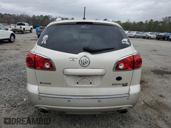 2011 Buick Enclave CXL-1 with VIN 5GAKRBEDXBJ381926, listed as a Copart auction lot 44993805 with 190,026 mi miles and Salvage Title. Bid and sale history available at carsss.com. Image 6.