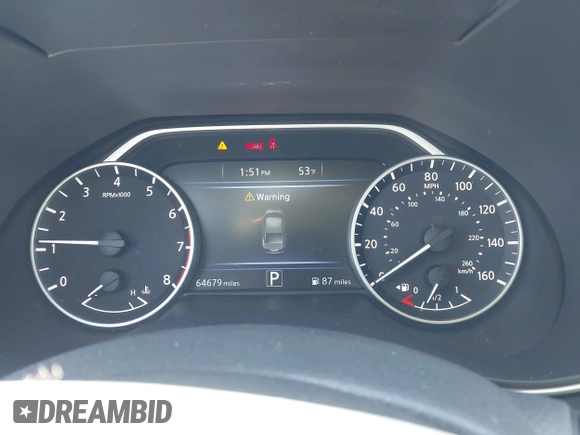 2017 Nissan Maxima SV with VIN 1N4AA6AP3HC416740, listed as a IAAI auction lot 42063451 with 64,679 mi miles and . Bid and sale history available at DreamBid. Image 7.
