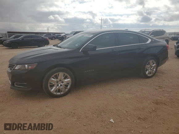 2017 Chevrolet Impala LS with VIN 2G11Z5SA6H9182228, listed as a Copart auction lot 42289005 with 122,356 mi miles and Salvage Title. Bid and sale history available at DreamBid. Image 1.
