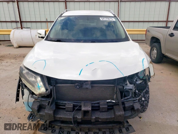 2016 Nissan Rogue SV with VIN KNMAT2MT9GP694443, listed as a Copart auction lot 54175615 with 110,189 mi miles and Salvage Title. Bid and sale history available at carsss.com. Image 5.