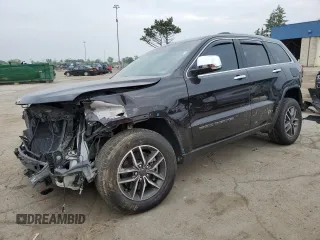 2021 Jeep Grand Cherokee Limited with VIN 1C4RJFBG0MC529843, listed as a Copart auction lot 60390155 with 40,415 mi miles and Salvage title. Bid and sale history available at DreamBid. Image 1.