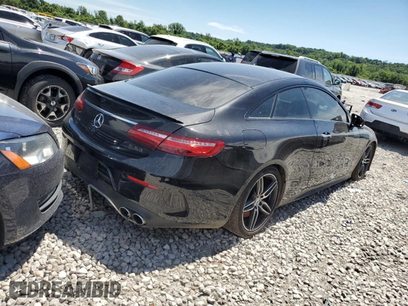 2019 Mercedes-Benz E-Class AMG E 53 with VIN WDD1J6BBXKF091495, listed as a Copart auction lot 60323434 with 38,442 mi miles and Salvage Title. Bid and sale history available at carsss.com. Image 3.